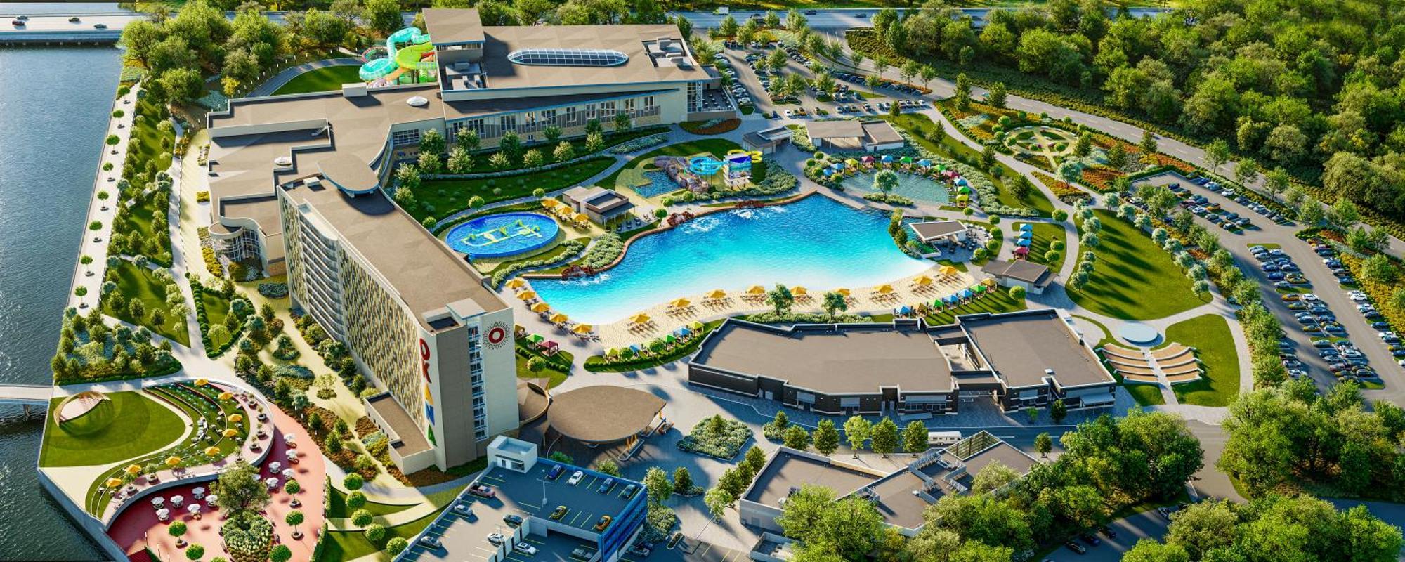 אוקלהומה סיטי Okana Resort And Indoor Waterpark מראה חיצוני תמונה